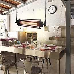 Loft Retro Závěsné svítidlo Klasická Vintage lampa Country Metal Light