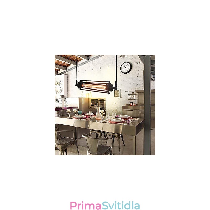 Loft Retro Závěsné svítidlo Klasická Vintage lampa Country Metal Light