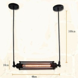 Loft Retro Závěsné svítidlo Klasická Vintage lampa Country Metal Light