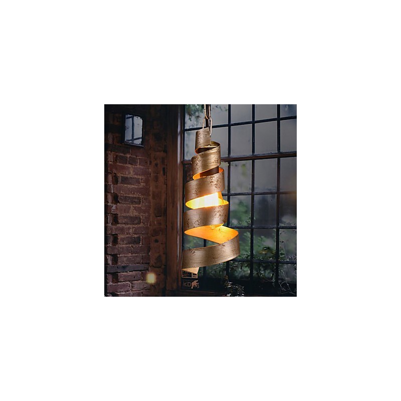 Retro Iron Lamp Moderní minimalistický lustr v průmyslovém stylu