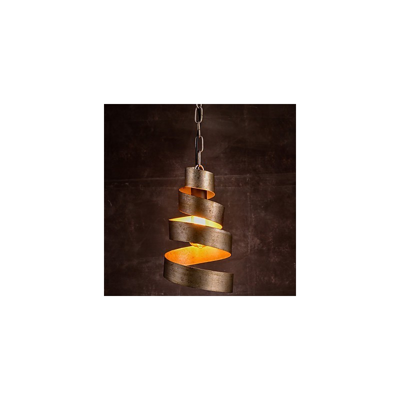 Retro Iron Lamp Moderní minimalistický lustr v průmyslovém stylu