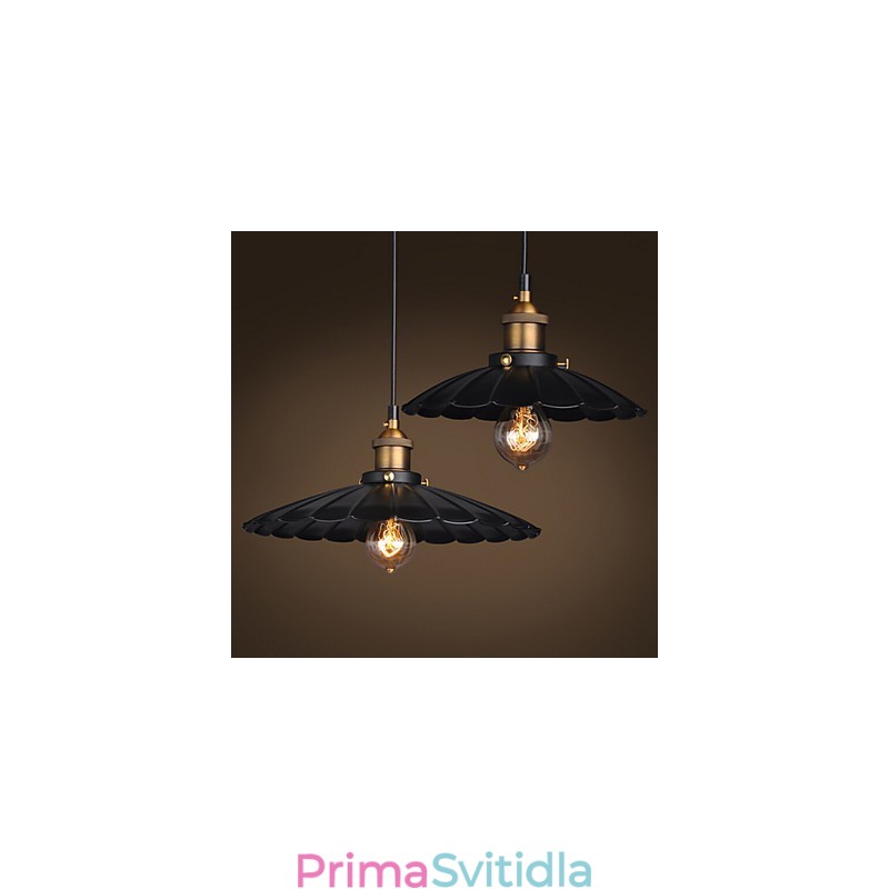 Retro klasický přívěsek v evropském stylu Light Metal Art Droplight