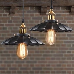 Retro klasický přívěsek v evropském stylu Light Metal Art Droplight