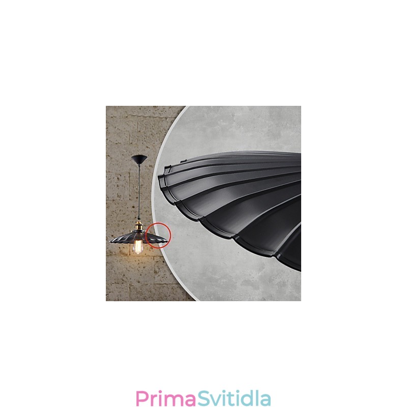 Retro klasický přívěsek v evropském stylu Light Metal Art Droplight