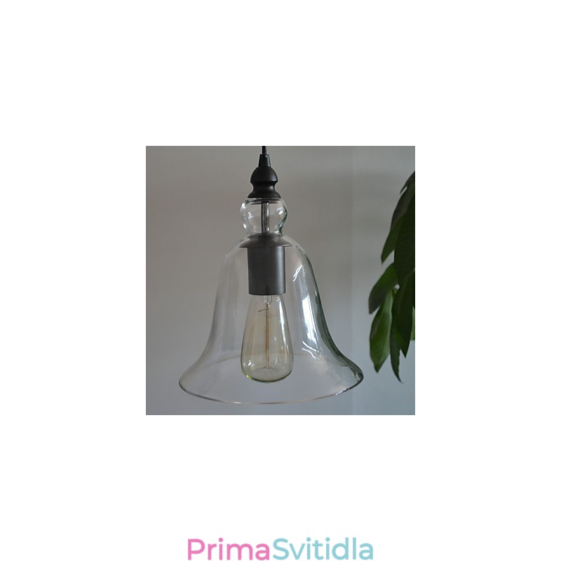 Závěsné svítidlo ve stylu tradiční klasické vintage mísy v mini stylu