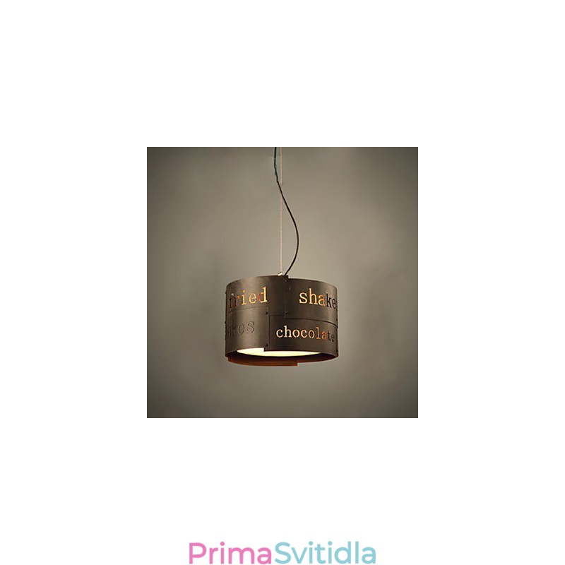 LOFT Moderní móda Nordic Art Creative látková závěsná lampa Kavárenská lampa závěsná svítidlo průměr 35 cm
