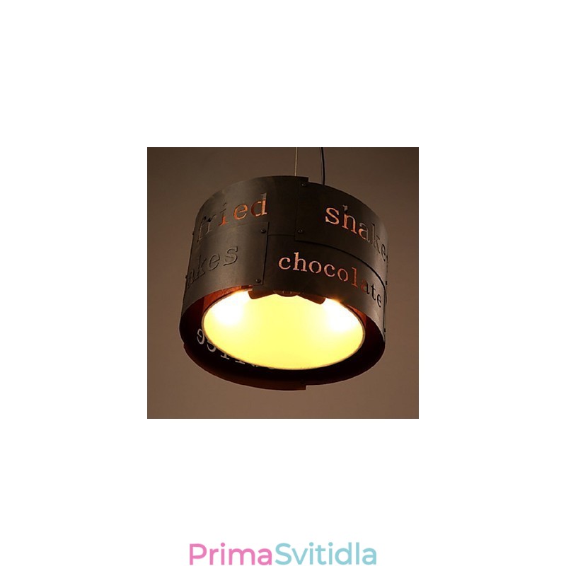 LOFT Moderní móda Nordic Art Creative látková závěsná lampa Kavárenská lampa závěsná svítidlo průměr 35 cm