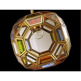 Veranda Lamp LightsBalkonová lampa Exotický malý měděný lustr