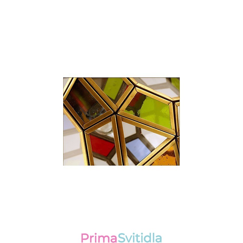 Veranda Lamp LightsBalkonová lampa Exotický malý měděný lustr