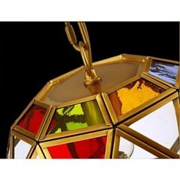 Veranda Lamp LightsBalkonová lampa Exotický malý měděný lustr