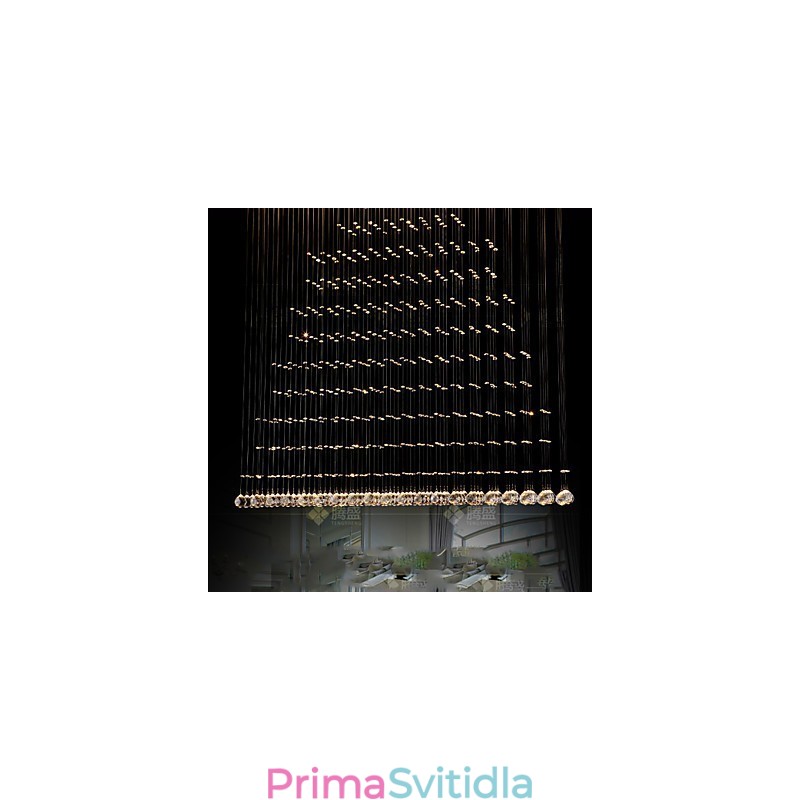 K9 Crystal Závěsné světlo Závěsné drátěné lustrové osvětlení Stropní svítidla