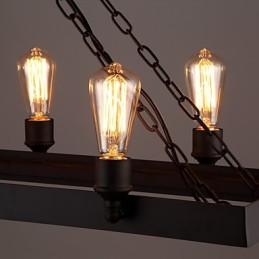 Moderní retro podkrovní lustr Americký venkovský lustr Creative Industrial Cafe Lamp Lights
