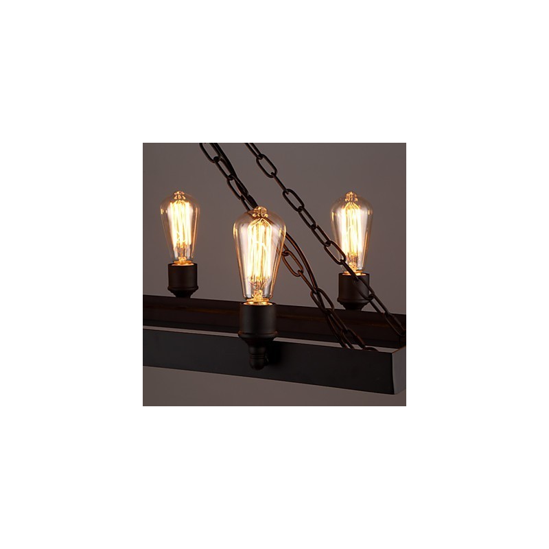 Moderní retro podkrovní lustr Americký venkovský lustr Creative Industrial Cafe Lamp Lights