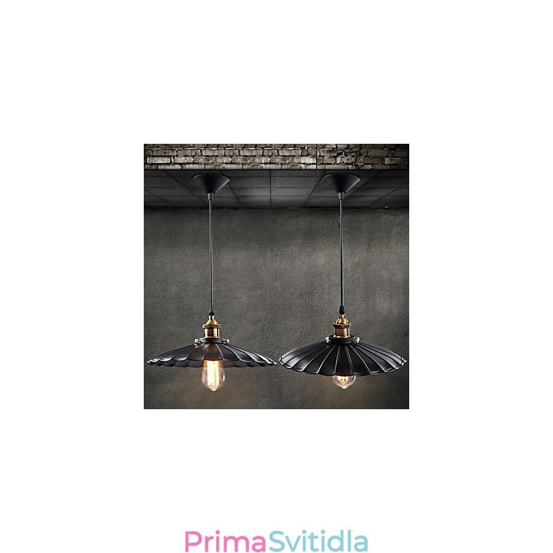 Retro klasický přívěsek v evropském stylu Light Metal Art Droplight