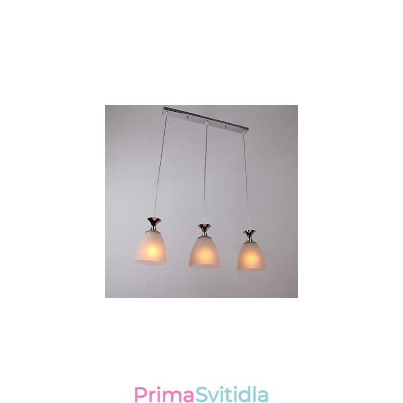 Moderní závěsné svítidlo s chromovým mini stylem ostrova
