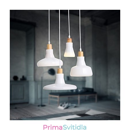 Kreativní charakteristika 4 světelný přívěsek s železným stínidlem Kreativní charakteristika 4 světelný přívěsek s železným stínidlem