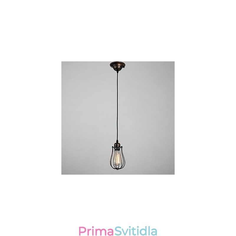 Mini lampa ve venkovském stylu 1 Light Retro