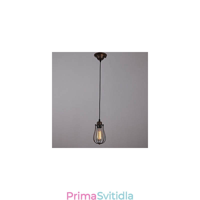 Mini lampa ve venkovském stylu 1 Light Retro