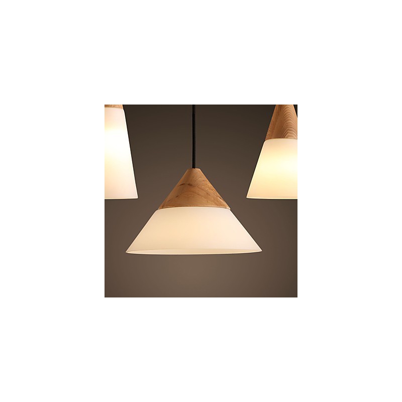 Moderní moderní mini styl chromovaný kovový lustr