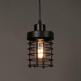 Retro kruh jednohlavých svítidel a lucerny Charakter umění Lustrová lampa