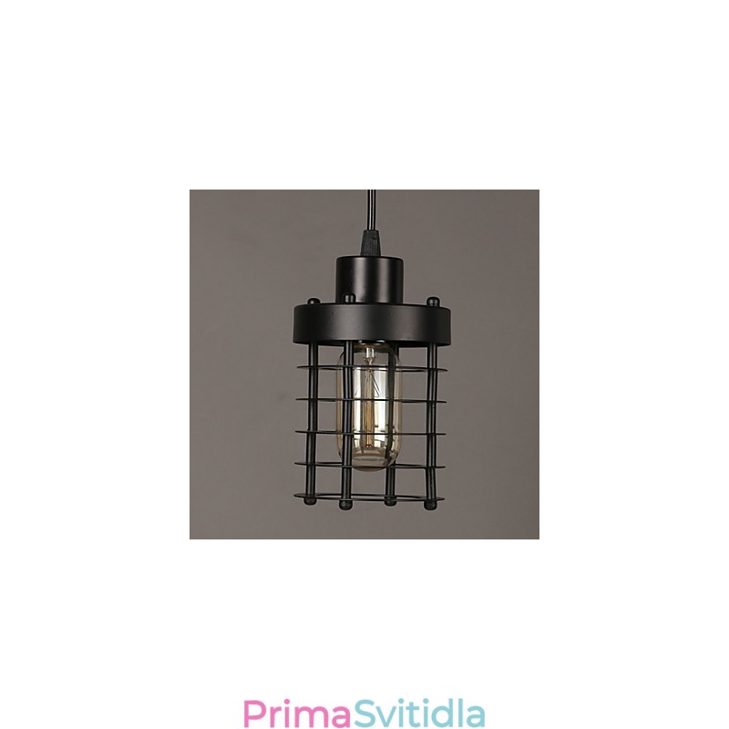 Retro kruh jednohlavých svítidel a lucerny Charakter umění Lustrová lampa