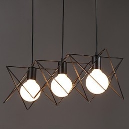 Smluvní a současný kreativní design Single Droplight z tepaného železa