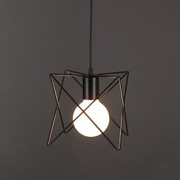 Smluvní a současný kreativní design Single Droplight z tepaného železa